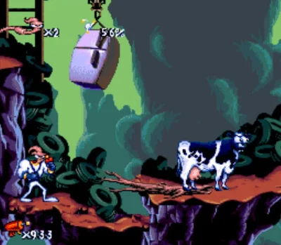 SzycheU - Ale mi się gierka przypomniała xD Earthworm Jim
#staregry #retrogaming #re...