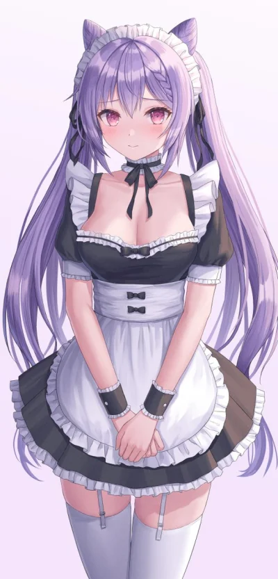 JustKebab - #anime #randomanimeshit #genshinimpact #keqing #maid