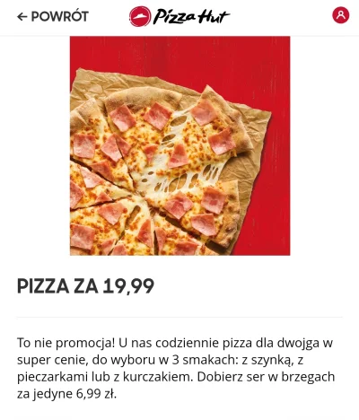 Aerwin - Pizza DLA DWOJGA 31cm, z jednym skladnikiem XD chyba dla dzieci XD Dejcie lu...