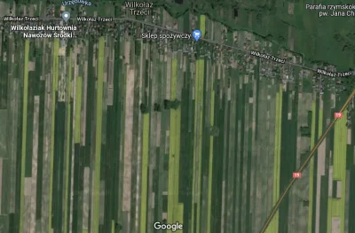 K-S- - Dlaczego pola w Lubelskim są w takie popaskowane? Wygląda to trochę jakby wsie...