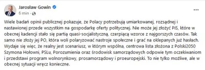 CipakKrulRzycia - #polityka #holownia #polska #psl #bekazpodludzi 
#gowin Już się ni...