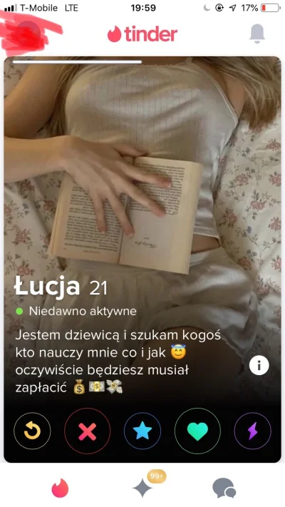 GIGANIETOPER - „Jestem za młody i za piękny by za to płacić” #tinder #podrywajzwykope...