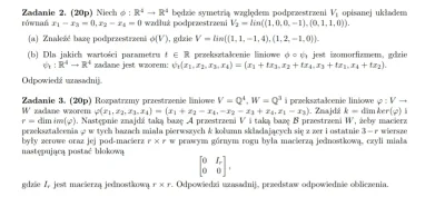 randomname1 - Poproszę o pomoc z tymi zadaniami
#matematyka #studia