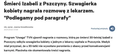 saakaszi - @maciusuper: 
 to samo co w Pszczynie, zaniedbanie lekarzy i próba atakowa...