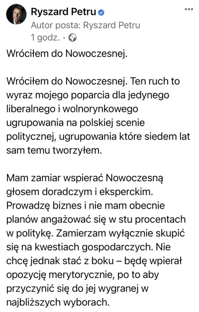 Majk_ - Z całą szacunkiem i sympatią, ale Rysiek, jesteś wizerunkowym obciążeniem. 
...