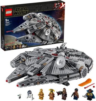 kolekcjonerki_com - LEGO Star Wars 75257 Sokół Millennium za 511,21 zł na polskim Ama...