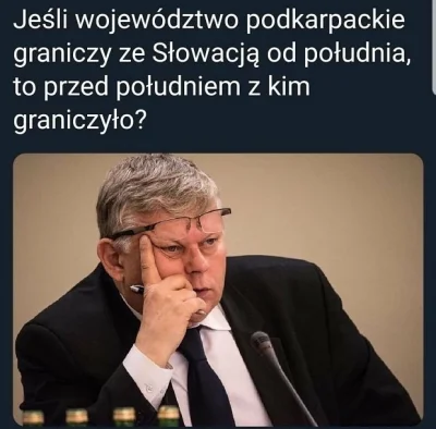 Trismagist - @89adr89: Z takimi tytanami intelektu jak Suski wszystko jest możliwe.