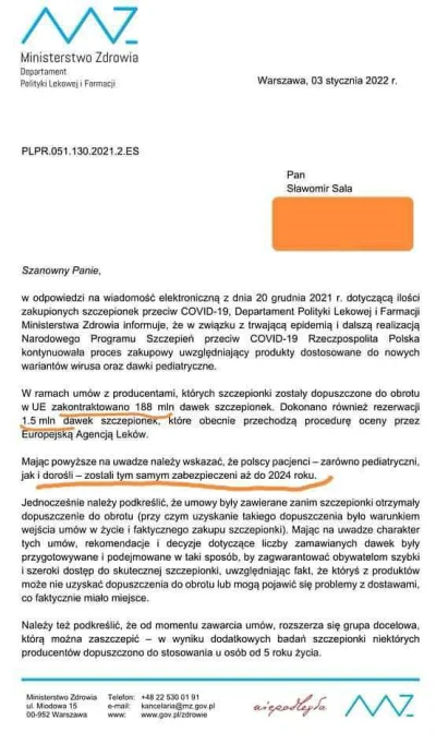 nirt435 - Polska zamowiła 188 mln szczepionek, MZ chwali się że Polacy są zabezpiecze...