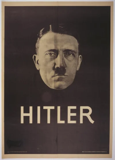Karp_Molotow - Plakat polityczny Narodowosocjalistycznej Niemieckiej Partii Robotnikó...