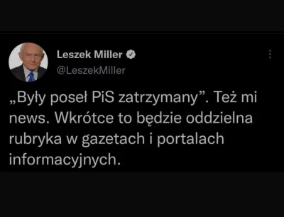 CipakKrulRzycia - #bekazpisu #polska #polityka 
#miller