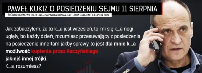 c.....c - Więc tak: deal był dograny, kukiz sprzedał kaczyńskiemu swoich posłów, pote...