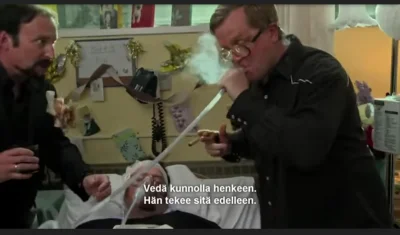 khamillez - Mata wybudzający fana że śpiączki, koloryzowane #mata #trailerparkboys #c...