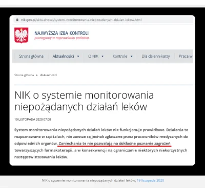 covid_duck - NIK na miesiąc przed wdrożeniem szczzepionek w Polsce stwierdził jednozn...