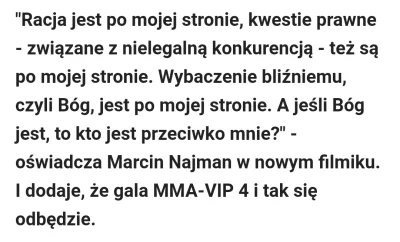 Haramb3 - "Wybaczenie bliźniemu - czyli Bóg - też jest po mojej stronie".

Szkoda, ...