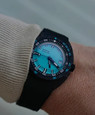 d.....y - Doxa Sub 300 Carbon cosc professional - dawno zegarek nie zrobił na mnie ta...