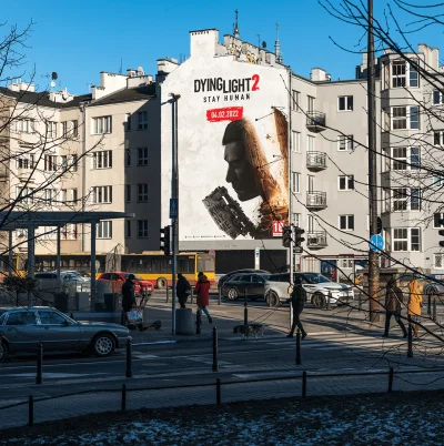 piaskun87 - Post@FB CD-Action:

"W Warszawie pojawił się mural promujący #dyingligh...