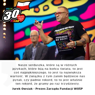 fundacjawosp - ❤️ Wczoraj odbyła się konferencja prasowa przed 30. Finałem WOŚP, któr...