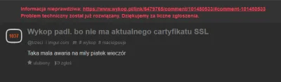 trzeci - @Bitszkopt: Nie byłbym taki do przodu, zaraz moderacja przyjdzie i da bana z...