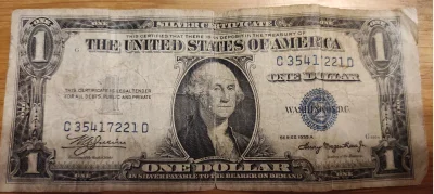 Hararr - Znalazłem na strychu taki oto banknot 1$ z 1935 roku.
Jest to coś warte? A ...