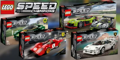 WojtusWrr - Nowe Speed Champions, premiera tych zestawów 1 marca. 76906 Ferrari 512M,...