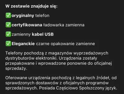 Cisek44 - Weźcie Miruny podpowiedzcie 
To jest legitny refurb czy co?
Niepokoi mnie t...