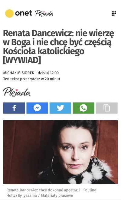 Katzenfutter - Renata Dancewicz powtarzam Renata Dancewicz nie wierzy w Boga i nie ch...