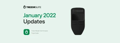 plaisant - Not using Trezor Suite yet? From January 31 2022, the Trezor Wallet web in...