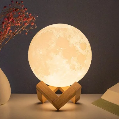 duxrm - LED Night Light 3D Print Moon Lamp 8cm
Cena z VAT: 2,87 $
Link ---> Na moim...