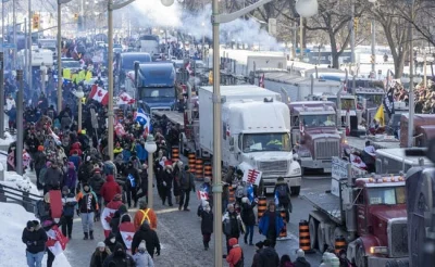 SzubiDubiDu - Dlaczego lewica nie szanuje protestu kierowców w Kanadzie?

- protest...