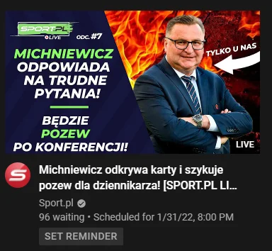 njeee - Pięknego selekcjonera wybrał discopolowiec. Jeszcze nie zaczął dobrze pracowa...