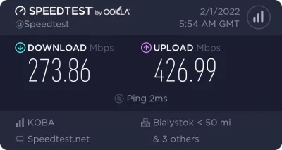 wipeoutSpoon - 1Gb/s, urządzenia sieciowe do 10Gb/s, jedynym minusem może być połącze...