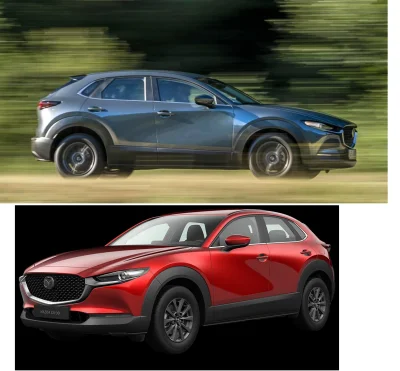 27er - Co siedziało w głowie projektantów #mazda #cx30 gdy tworzyli tak monstrualne p...