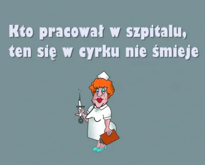 vendaval - > Polskie szpitale zamienione w cyrk...

... i dlatego: