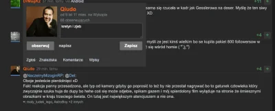 enslavedeagle - > który zwyczajnie szuka #!$%@? do dupy bo hehe coś się może #!$%@?, ...