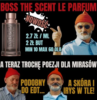Borelioza666 - Cześć. Proponuję #rozbiorka #perfumy Boss The Scent Le Parfum.