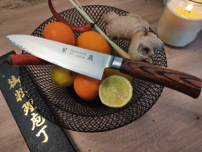 wallygatorrrr - Kupiłem sobie pierwszy, japoński nóż. Wieczorem będzie gotowane <3 

...