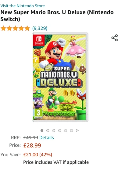 Tesseract - New Super Mario Bros. U Deluxe w promce na Amazon UK za ~160zł.
https://...