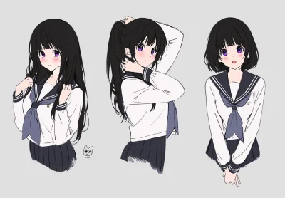 erina - #randomanimeshit #hyouka #eruchitanda #anime