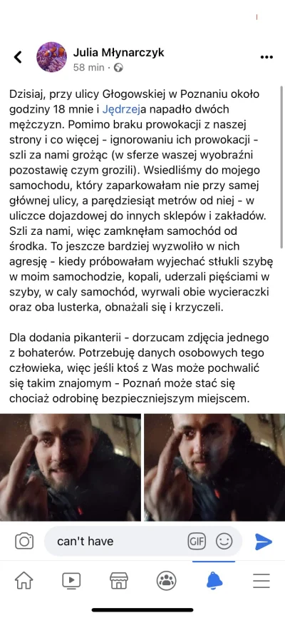 sever-frackowiak - #poznan #łazarz #lazarskirejon #polska 
Poszukiwany sprawca napaśc...