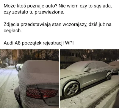 eltosteron - Co za januszerka xD
Widzisz samochód z odkręconymi kołami, co robisz?
No...