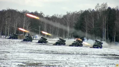 delvian - Ćwiczenia białorusko-rosyjskie miały się rozpocząć 10 lutego i trwać do 20 ...