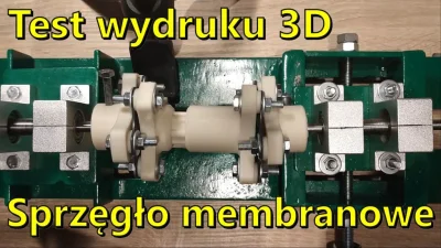 InzynierProgramista - Test drukowanego sprzęgła membranowego | Wydruk 3D sprzęgła

...