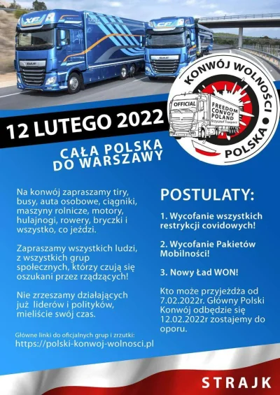 Bolxx454 - Strona polskiego Konwoju Wolności - Konwój Wolności Polska, jest ogólnopol...