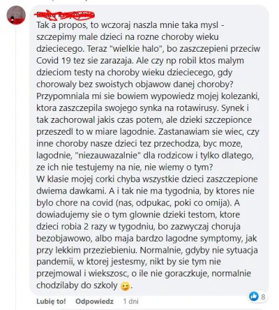 wojtas_mks - Komentarze na profilu Defoliator to mistrzostwo - covidianie w swoim śro...