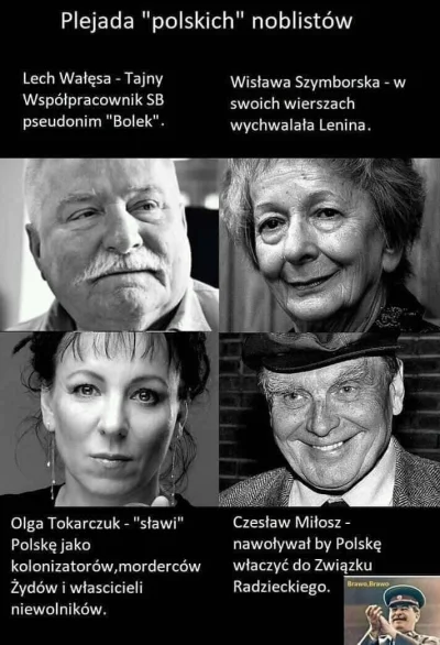 gruby2305 - #historia #ciekawostkihistoryczne #ipn #nobel #walesa #szymborska #tokarc...