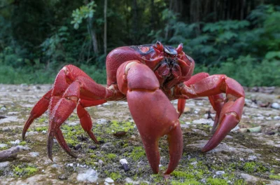 likk - zamiast powitania słów #porannaporcja czerwonych krabów
 
Krab czerwony (Gec...