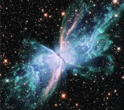 wariatzwariowany - NGC 6302 / Butterfly Nebula 

wygląda jak pocałunek_

NASA/ESA...