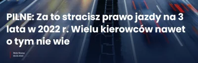 Logan00 - @p0lybius: to też dobre xD chodzi po prostu o jazdę pod wpływem

autor ht...