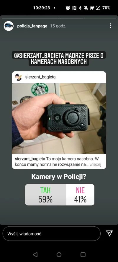 JanuszKarierowicz - Na "policja fanpage" na Instagramie dodali posta z pytaniem - "Ka...