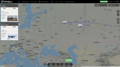 delvian - Kolejne transportowe samoloty Rosgvardi/armii lecą na zachód. 
#ukraina #w...